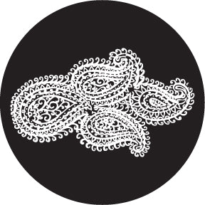 82887 Paisley 15 - Rosco Colour Glass Gobo