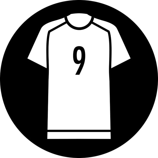 83106 Jersey - Customizable Number & 1 Color - Rosco Colour Glass Gobo