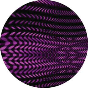 84422 Magenta Tread - Rosco Colour Glass Gobo