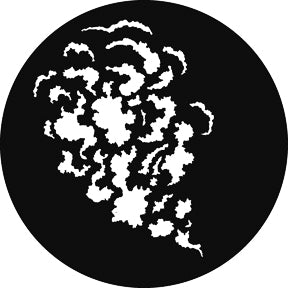 G850 Smoke/Volcano - Rosco GAM Standard Steel Gobo