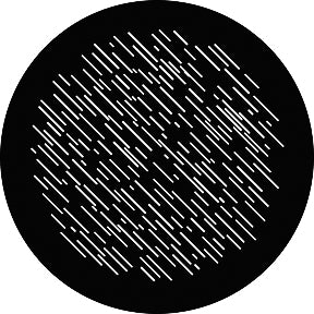 G862 Rain - Rosco Standard Steel Gobo
