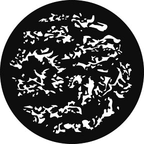 G865 Ripples 1 - Rosco GAM Standard Steel Gobo