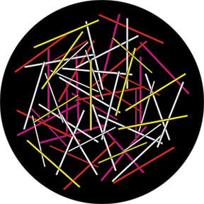 86624 Staves - Rosco Colour Glass Gobo