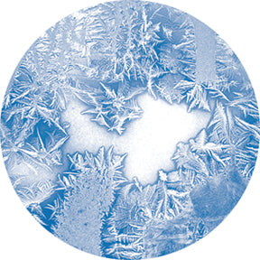86633 Cyan Frosted - Rosco Colour Glass Gobo
