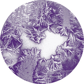 86634 Indigo Frosted - Rosco Colour Glass Gobo