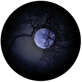 86711 Hiding Moon - Rosco Colour Glass Gobo