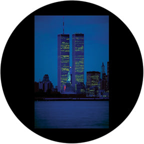 86723 Twin Towers - Rosco Colour Glass Gobo