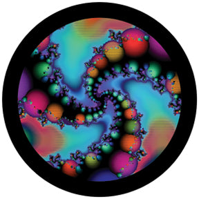 86748 Cosmic Spheres - Rosco Colour Glass Gobo
