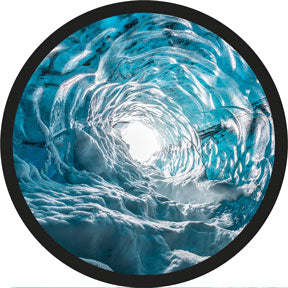 86771 Ice Swirl - Rosco Colour Glass Gobo