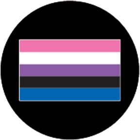 86788 Genderfluid Pride Flag - Rosco Colour Glass Gobo