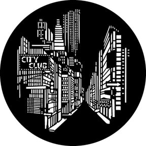 G902 Night City - Rosco GAM Standard Steel Gobo