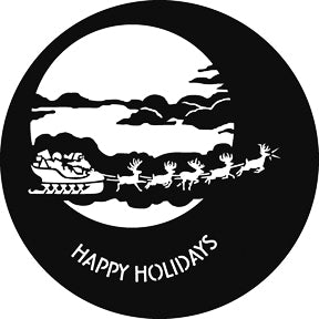 G914 Santa Moon - Rosco GAM Standard Steel Gobo