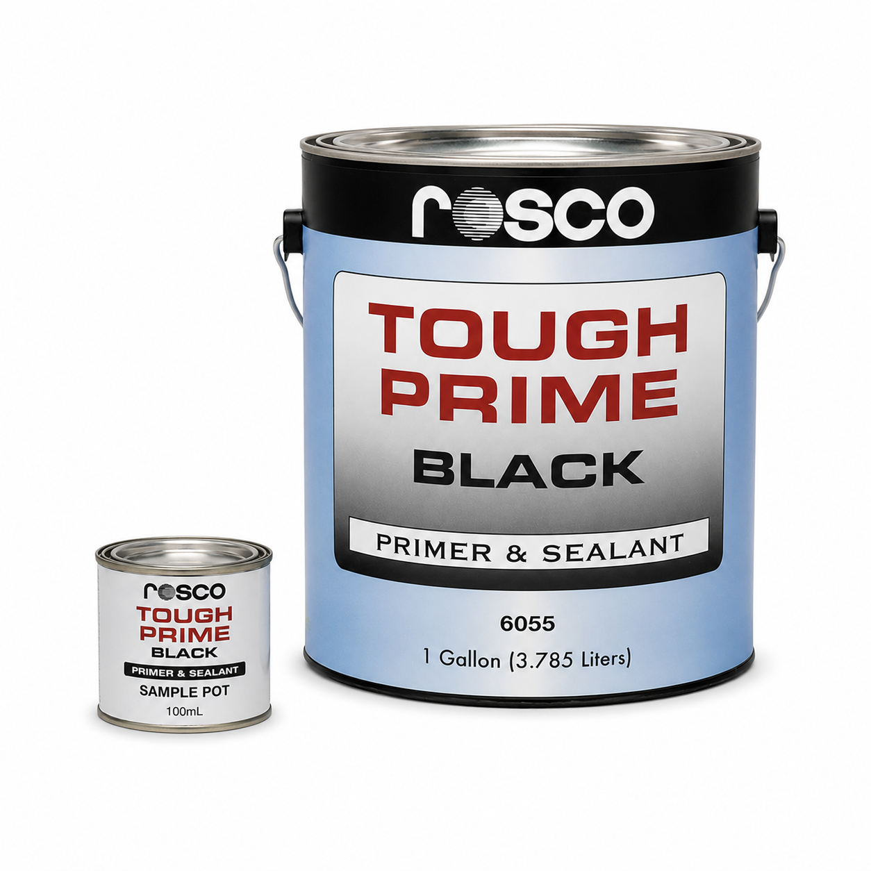 Rosco Tough Prime Black Stage Floor Paint (6055) – Scenic Primer & Sealer - Sample Pot