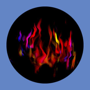 P2354 Fire & Water 2354 - Rosco Plastic Gobo