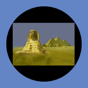 P3376 Monuments 3376 - Rosco Plastic Gobo