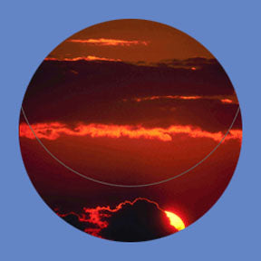 P3860 Skies & Clouds 3860 - Rosco Plastic Gobo