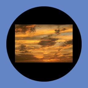 P3864 Skies & Clouds 3864 - Rosco Plastic Gobo