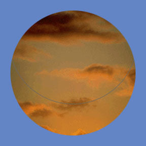 P3875 Skies & Clouds 3875 - Rosco Plastic Gobo