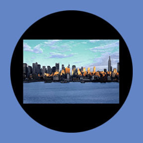 P4859 Skylines 4859 - Rosco Plastic Gobo