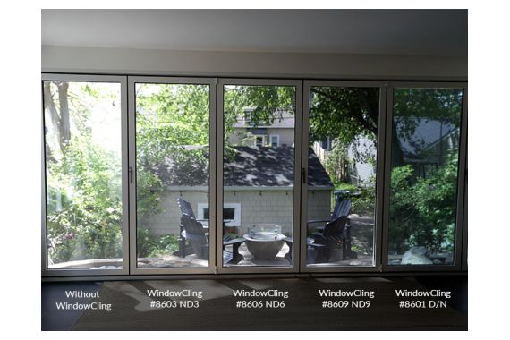 #8603 Rosco Window Cling ND3  - Easy To Apply Window Control Filter