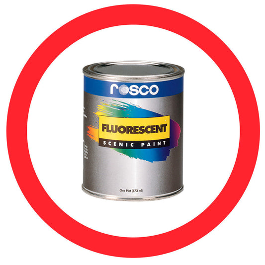 5780 Rosco Fluoresent UV Paint - Red