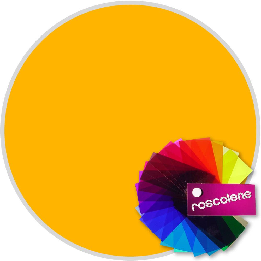 809 Rosco Roscolene Sheet - Straw