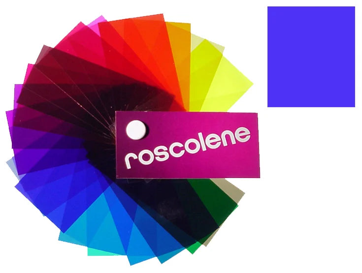 861 Rosco Roscolene Sheet - Surprise Blue