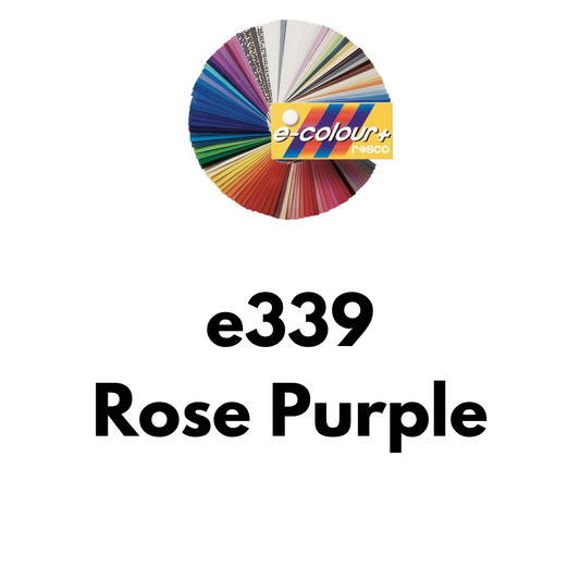 E339 Rosco E Colour - Rose Purple