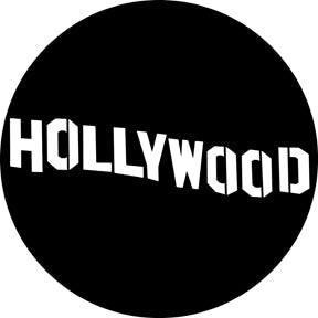 G695 Hollywood Sign - Rosco GAM Standard Steel Gobo