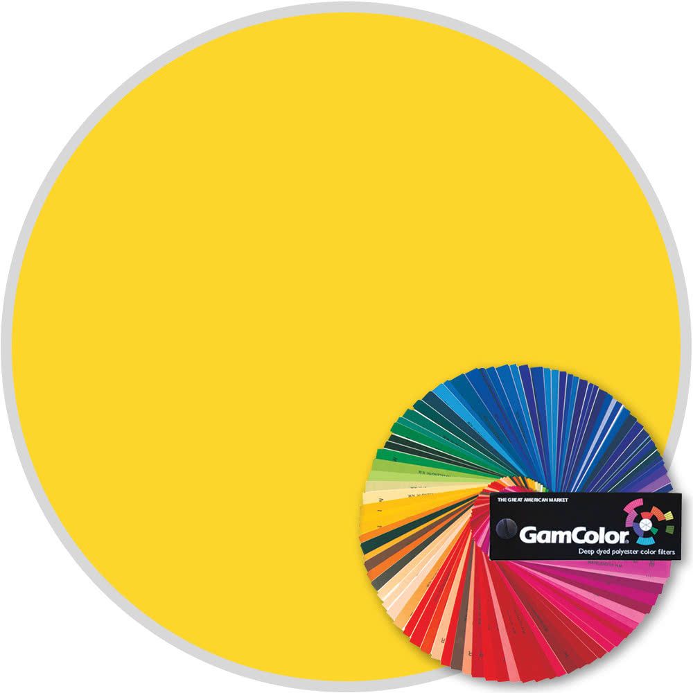 G420 Rosco Gamcolor® -  Medium Amber  Jr