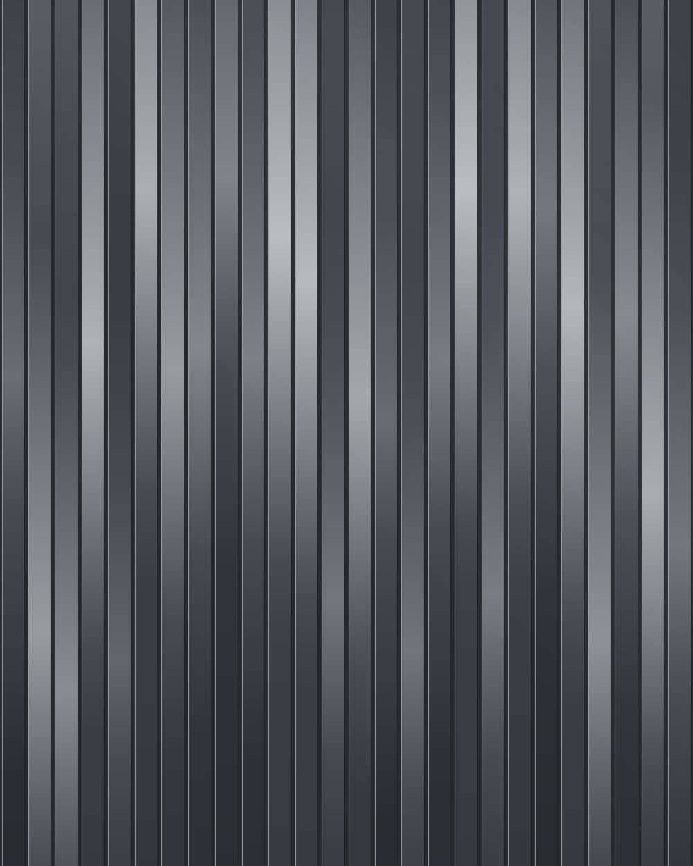 Gunmetal shimmer fringe curtain / slit drape