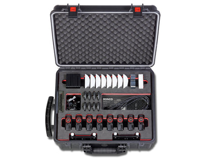 Rosco DMG Lumiere DASH Octa Kit (CRMX) – Wireless RGBWW Lighting with True Rosco Color™
