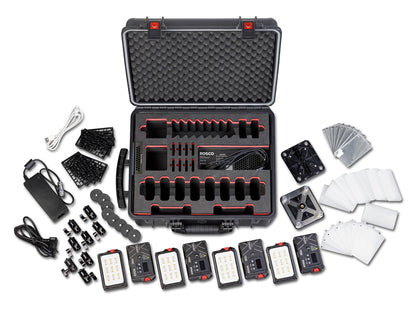 Rosco DMG Lumiere DASH Octa Kit (CRMX) – Wireless RGBWW Lighting with True Rosco Color™