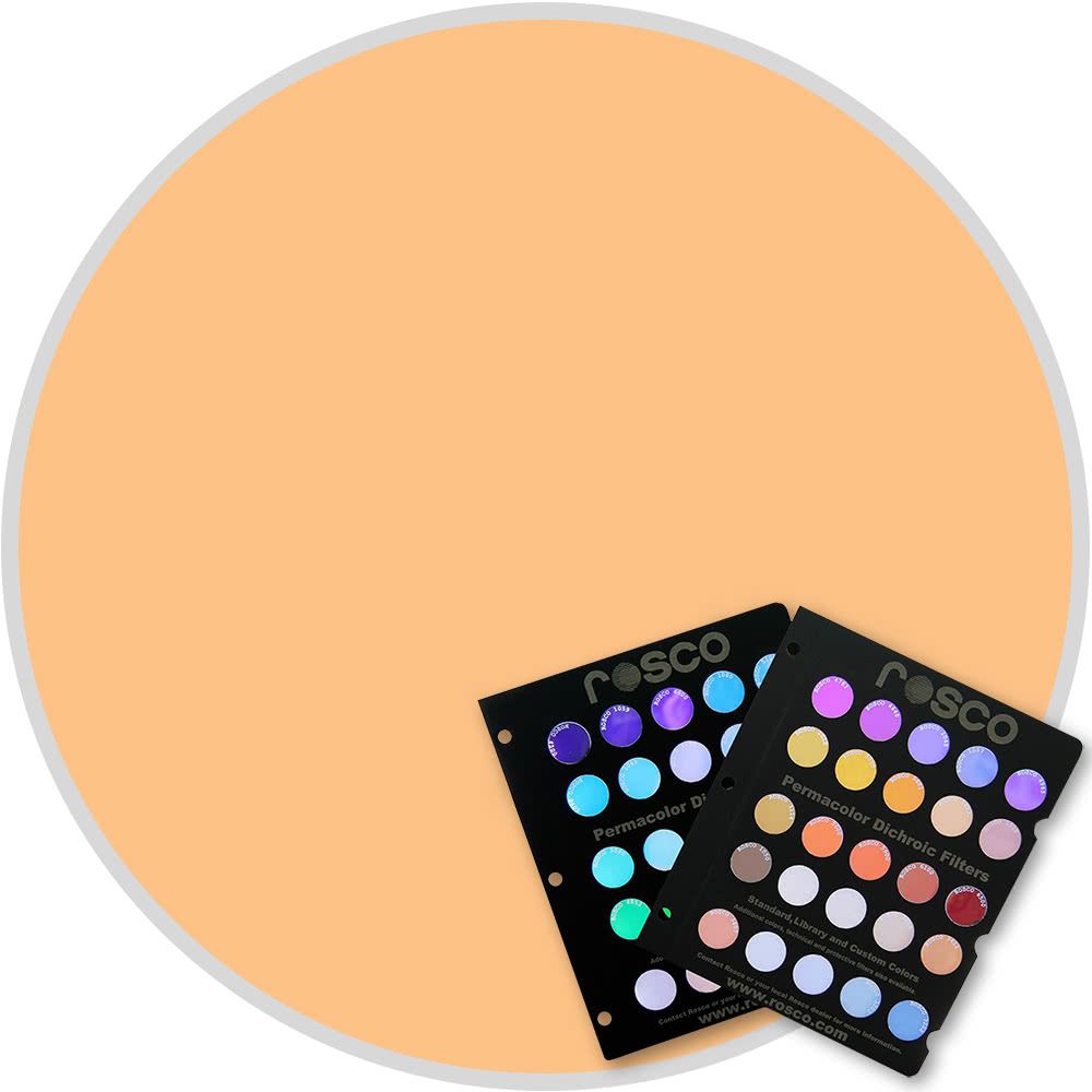 Cinedichro™ 3408 1/2 CTO - Rosco Color Correction Dichroic Filter