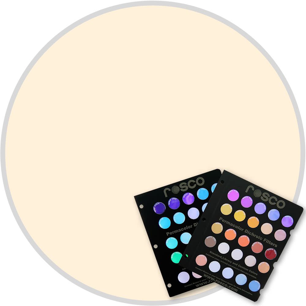 Cinedichro™ 3410 1/8 CTO - Rosco Color Correction Dichroic Filter