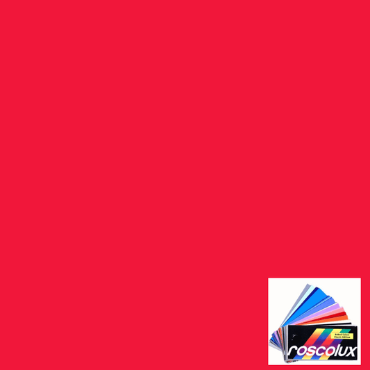 R324 Rosco Roscolux Supergel - Gypsy Red