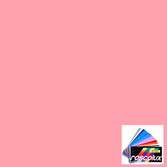 R331 Rosco Roscolux Supergel - Shell Pink